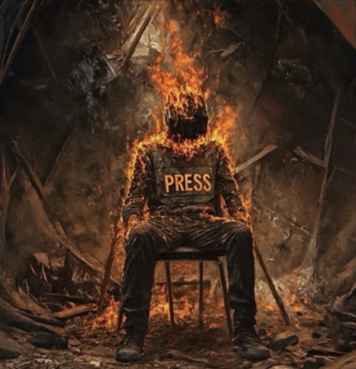 SMzaien's tweet photo. علام نبكي وسيل الظلم يسحبنا
العَجْزُ مُرٌّ وهذا الصمتُ قتّالُ

لا حول لا قوة لا فعل لا مدد
نحيا اضطرارًا وفينا الموتُ جوالُ

النار قالتْ، وقول النار ما فُهما
فكيف يفهمُ أعمى القلبِ أهوالُ

صباح الصبر ياغزة
صباح الوجع والعجز يانحن 

الله غالب !
#سماح_المزين #فوجئت_بي_حيا #غزة_تباد https://t.co/tetaL0rWZq