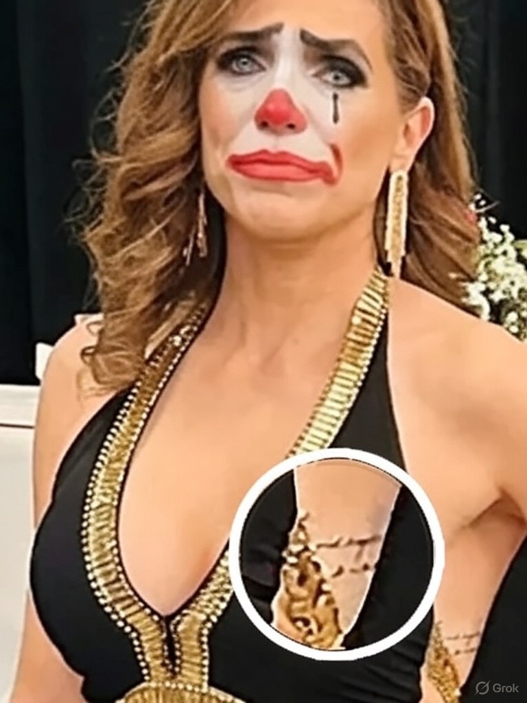 _ericbowman's tweet image. Sworn testimony reveals this: @NancyMace got 9 tattoos “to feel the pain” after her breakup with her ex-fiancé—heard they were inked at @BluGorillaShop 🧾🖋️

You can see one peeking out here—from her own Instagram. 👀

So now we’re wondering…
What do you think the tattoos say?…