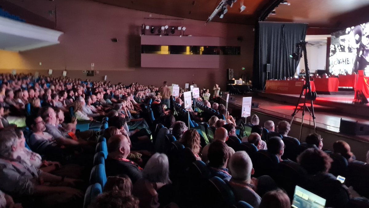 FICCOOCat's tweet photo. Avui estem al 13è Congrés de @ccoocatalunya per fer balanç de la feina feta i marcar les línies estratègiques de futur, i renovar la direcció del sindicat https://t.co/MMJFhPCzzV