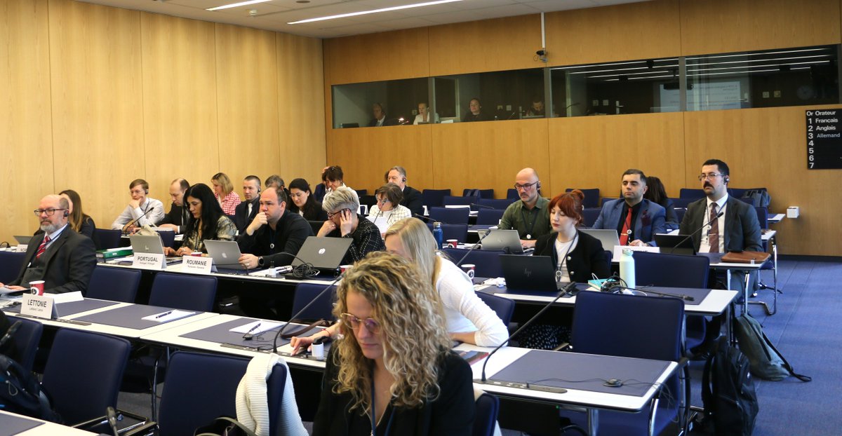 Many discussions today at the 7th session of the ad hoc Committee on Legal Affaires and International Cooperation.
#InternationalCooperation is real.
Thank you to #CITRail, <a href="/fiatafederation/">FIATA</a> #UNCITRAL, <a href="/uic/">UIC railways</a>