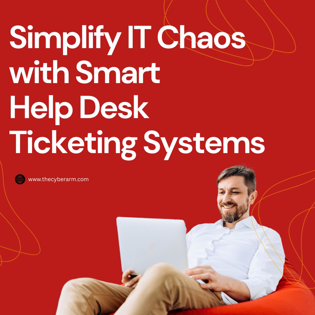 TheCyberarmSec's tweet photo. Is your IT team drowning in a sea of support tickets? 

The chaos of managing countless requests can be overwhelming. But what if I told you there’s a way to simplify this process and enhance your team's efficiency? 

#ITSupport #HelpDesk #Productivity https://t.co/Mt9mrtHpfI