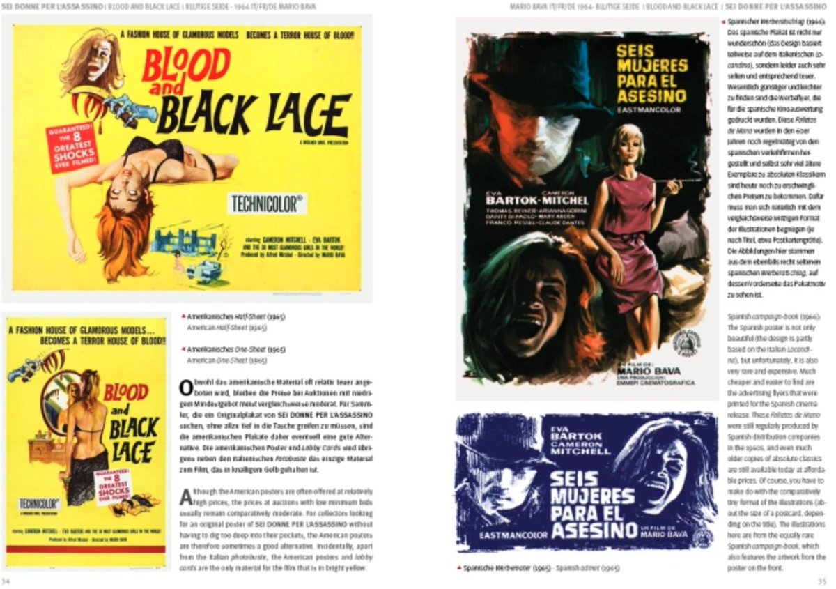 Berauschend blutiges Bilderbuch!

"Giallo Movie Posters Vol.1: 1961 - 1969" ist ein sorgfältig kuratiertes Coffeetablebook voller wilder Giallo-Filmplakate aus den Sixties: splatting-image.com/2025/04/giallo…

#creepyImages #Giallo #MoviePosters