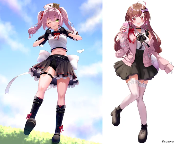 桃鈴ねね様 イラストレーターのかなたなかです、改めて先日はサムネに使っていただきありがとうございました! 全身イラスト(立ち絵)につきましても個人・企業依頼ともに実績があり、表情差分も制作可能です! また月末までに余裕を持って納品できます! 何卒ご検討のほどよろしくお願いいたします!