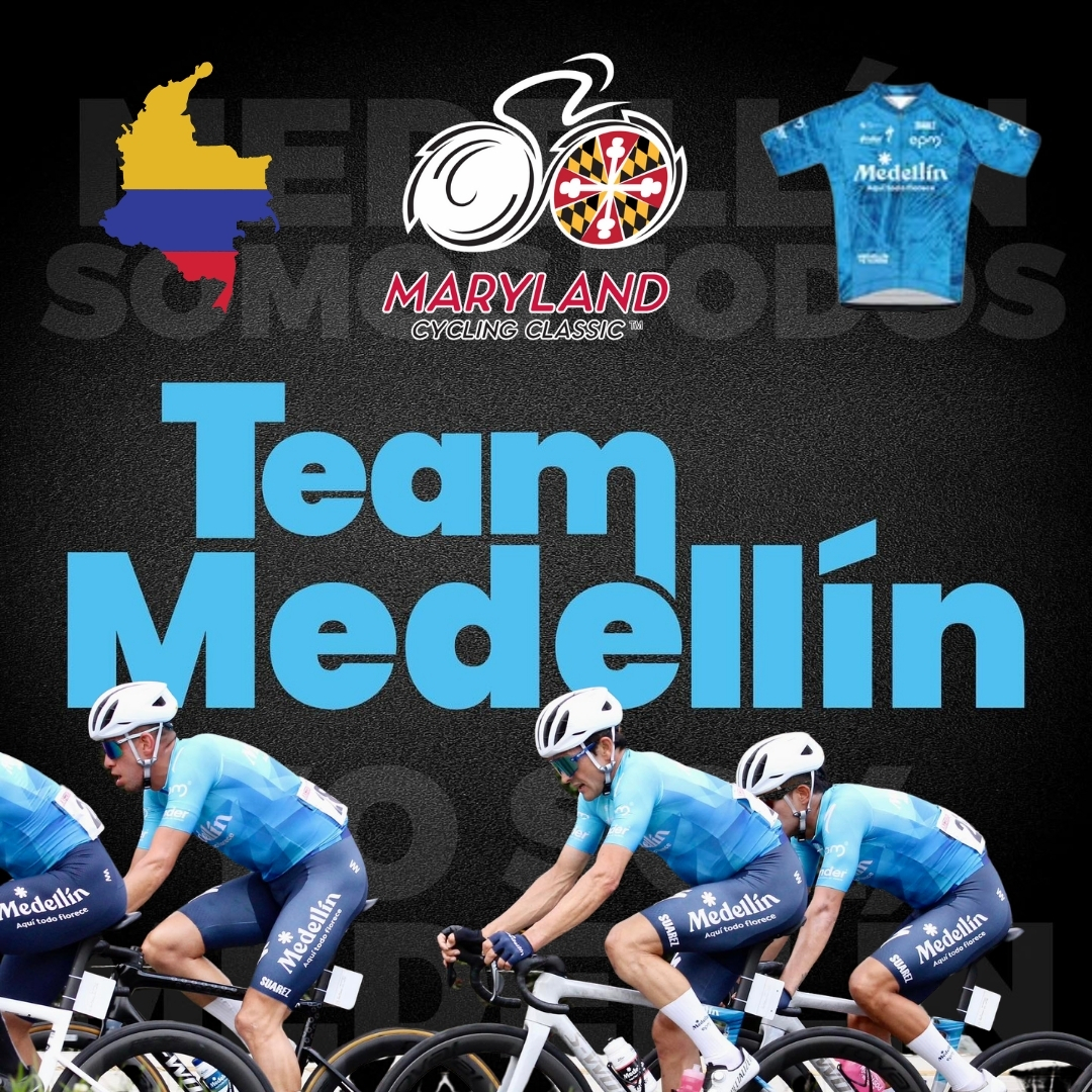 Maryland Cycling Classic (@marylandclassic) on Twitter photo Team MedellĂn will be back in Baltimore! The Colombian powerhouse is ready to take on the competition and show the world what they're made of. Let’s go, <a href="/team_medellin/">Team MedellĂn EPM</a>! #MCC25 #ProCycling #TeamMedellĂn #BaltimoreRace #CyclingElite #MDSportCorp Team MedellĂn will be back in Baltimore! The Colombian powerhouse is ready to take on the competition and show the world what they're made of. Let’s go, <a href="/team_medellin/">Team MedellĂn EPM</a>! #MCC25 #ProCycling #TeamMedellĂn #BaltimoreRace #CyclingElite #MDSportCorp
