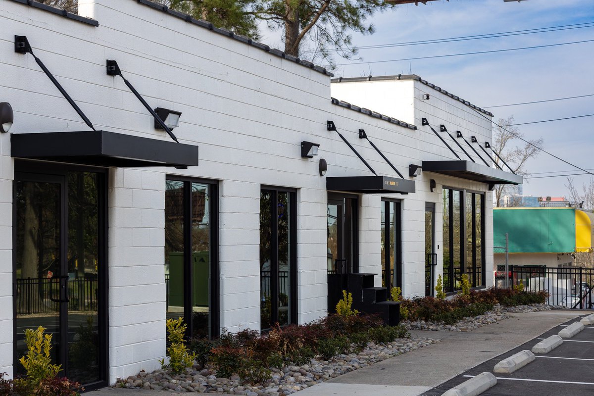 Doing one of our favorite things, taking something old and giving it new life.
2522 S Wilmington, originally built in 1955, has been home to many businesses over the decades. Now, it’s been thoughtfully revitalized.