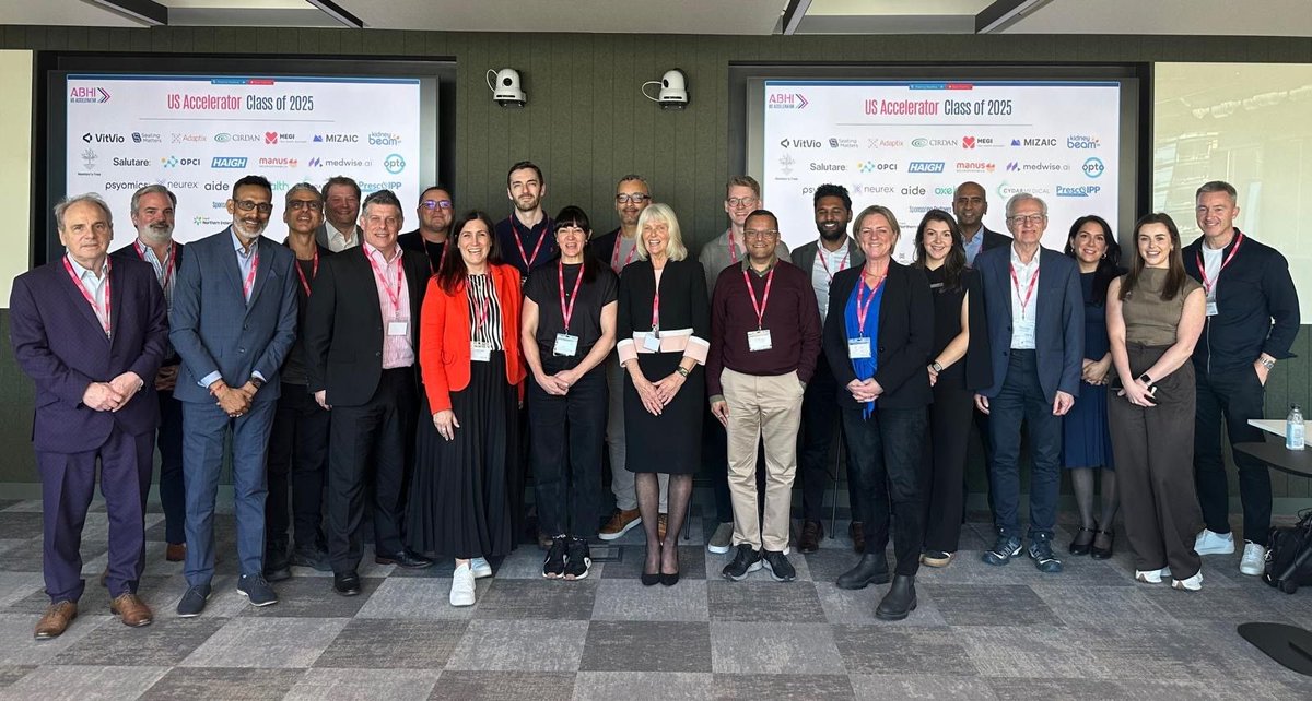 kidneybeam_'s tweet image. We're excited to be joining the @UK_ABHI US Accelerator this year with a fantastic group of fellow UK health innovators. It was great to hear inspiring stories from founders at the kickoff event last week, plus connect with other British firms looking to enter the US market.