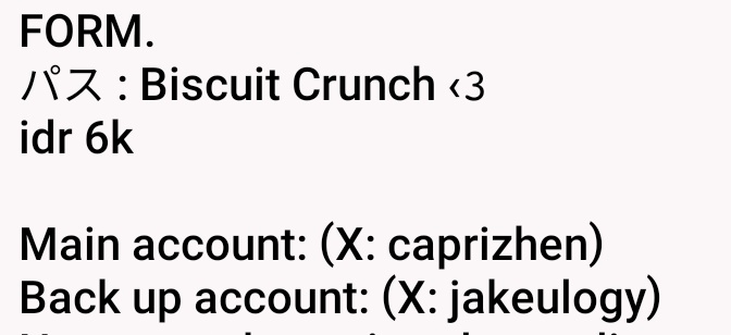 CHERUBTALE's tweet image. Help RT pls!

Halo! Aku mau cari cust aku yang order layout by req dengan akun dibawah ini.. Kayaknya dua duanya deact huhu T ___ T
#zonauang