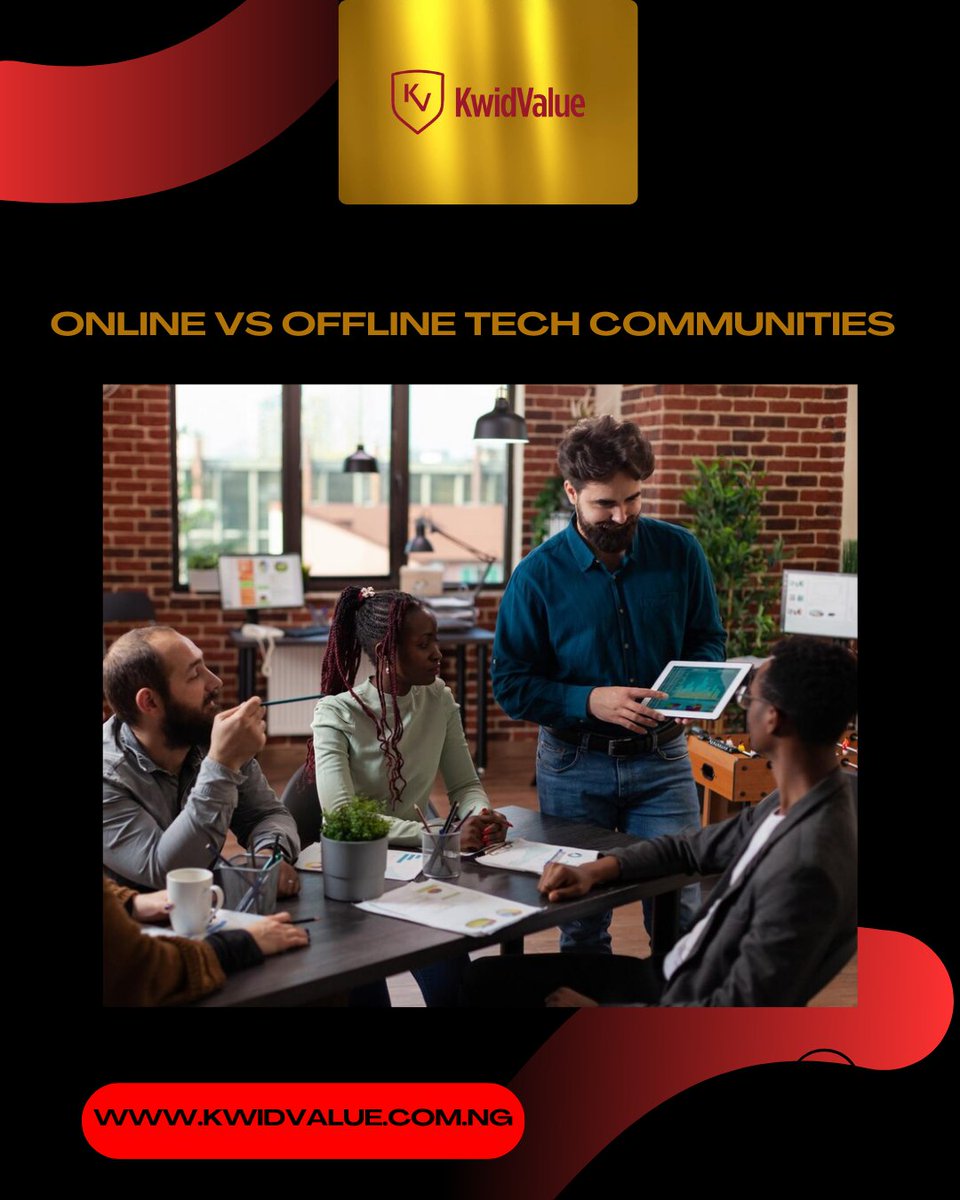 KwidValue's tweet photo. Online and offline communities can significantly impact any tech startup's growth—here are programs and events happening online and in Lagos in April and June 2025.

Slide through and engage with us.

#WednesdayInsights
#TechCommunities
#KwidValue https://t.co/Do2nXEgfYH