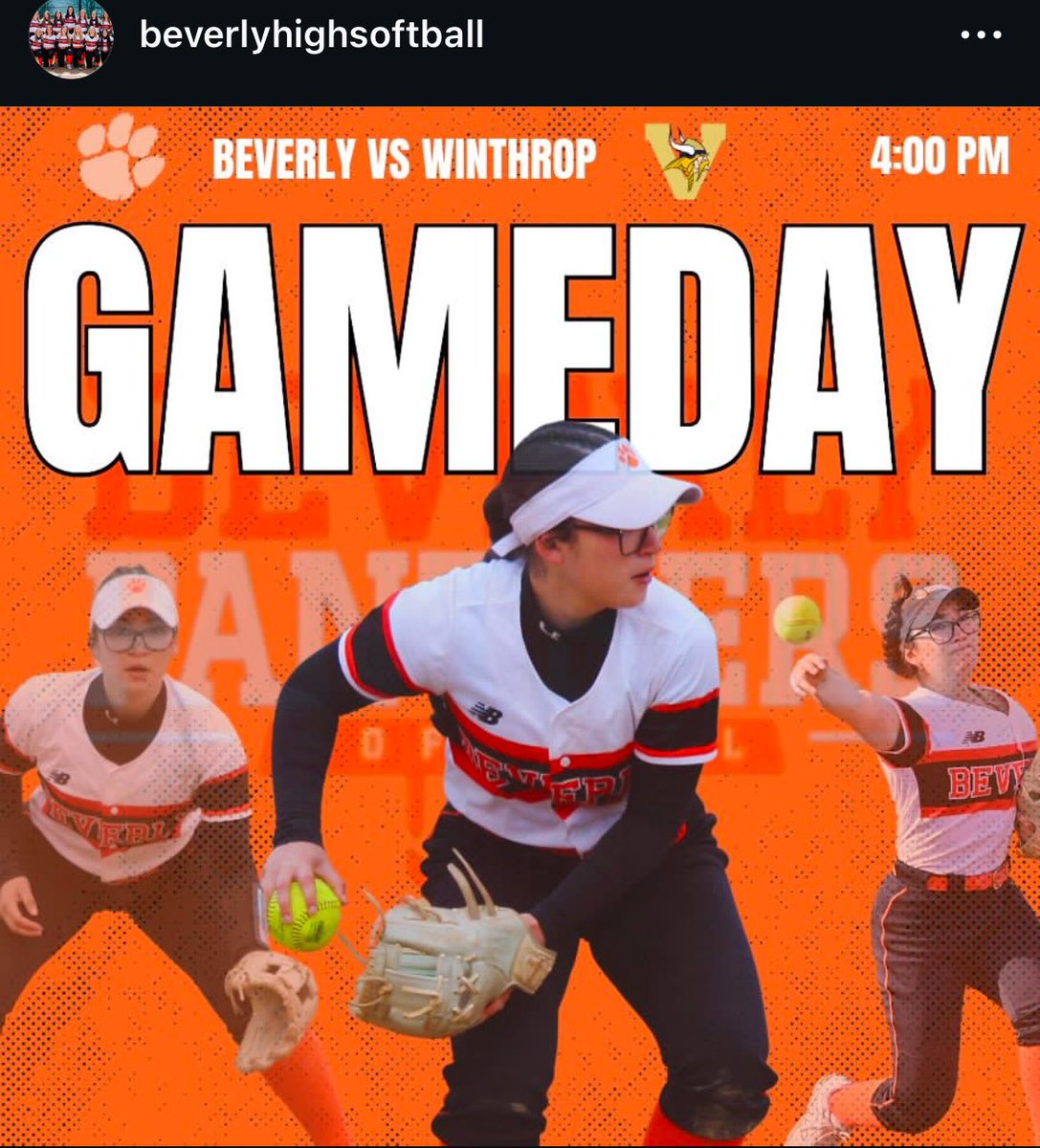 Finally Game Day vs Winthrop HS!