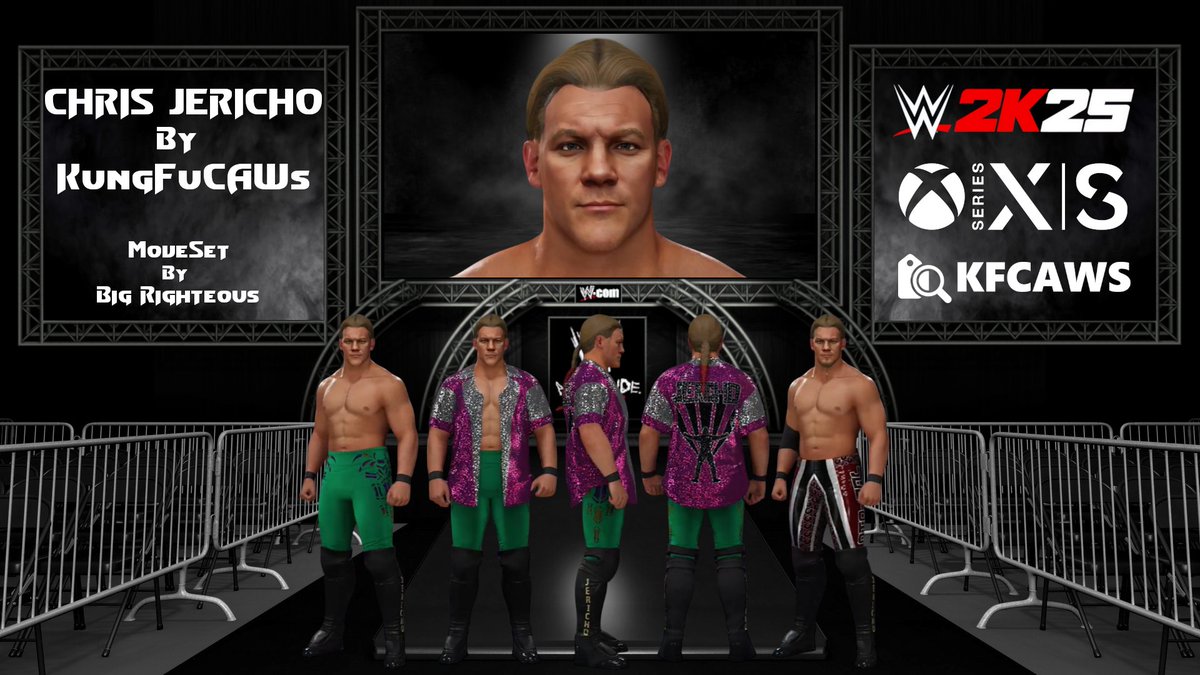 Y2J Chris Jericho By KungFuCAWs is now uploaded.
MoveSet By <a href="/BigRighteous/">Big Righteous</a>
Search Tag: KFCAWS
