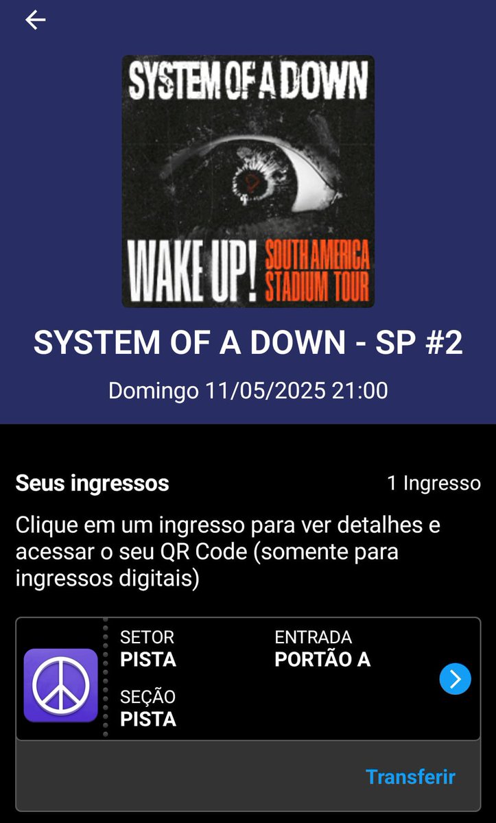 jginmysun's tweet photo. VENDO 1 INGRESSO PISTA PARA SYSTEM OF A DOWN EM SP🚨

🗓 11/05
🪪 ( INTEIRA)
📍 ALIANZ
🎫 TRANSFERÊNCIA PELA EVENTIM

ESTOU NO DESESPERO PLEASE 

✳️DM 

motivo: tenho viagem marcada com a mamis.

vendo, vendendo, ingresso, alguém, show, comprar, soad, inteira, cartão. https://t.co/gJp2Tu0j23
