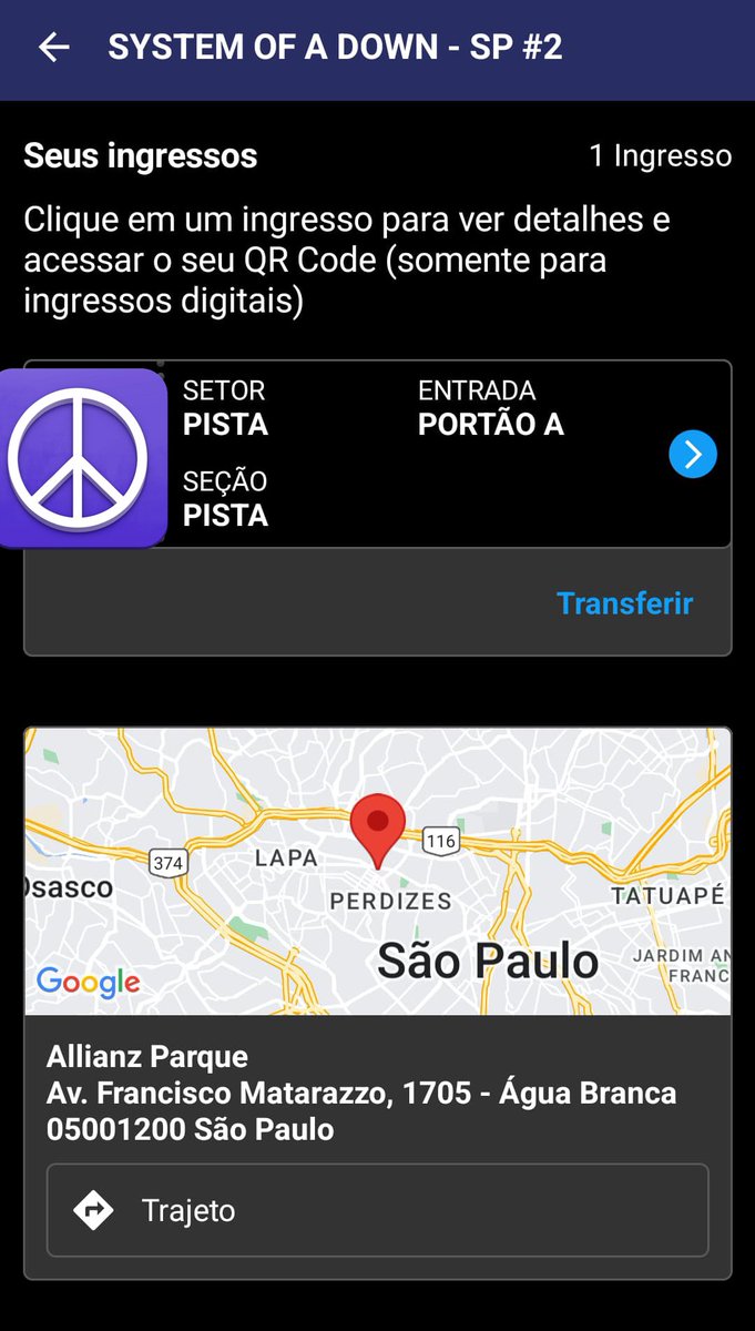 jginmysun's tweet photo. VENDO 1 INGRESSO PISTA PARA SYSTEM OF A DOWN EM SP🚨

🗓 11/05
🪪 ( INTEIRA)
📍 ALIANZ
🎫 TRANSFERÊNCIA PELA EVENTIM

ESTOU NO DESESPERO PLEASE 

✳️DM 

motivo: tenho viagem marcada com a mamis.

vendo, vendendo, ingresso, alguém, show, comprar, soad, inteira, cartão. https://t.co/gJp2Tu0j23