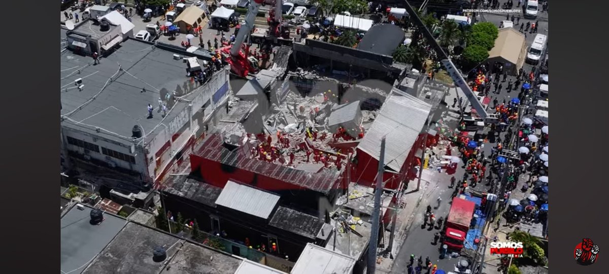 tuproferd's tweet photo. Hola Familia, otro día de angustia en RD🇩🇴 por la tragedia del Jet Set que nos ha llenado de tristeza. Este dolor me hizo pensar en el sufrimiento de los Palestinos de Gaza🇵🇸 buscando a sus familiares en los escombros de sus edificaciones destruidas por los bombardeos Israelíes🇮🇱 https://t.co/8pt63o4dtC