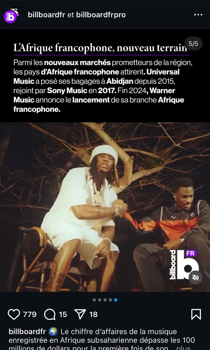 Lecm_axel's tweet photo. "MONALISA" — @suspect_95 x @HimraOfficiel fait son entrée dans le BILLBOARD FR !🎯
C’est plus qu’un hit, c’est une empreinte laissée dans l’histoire du rap ivoirien🇨🇮
Le clip est toujours dispo👇
Regardez ici : https://t.co/Pz9g3IflhB
#Monalisa #BillboardEntry https://t.co/QjxYGIRMGd