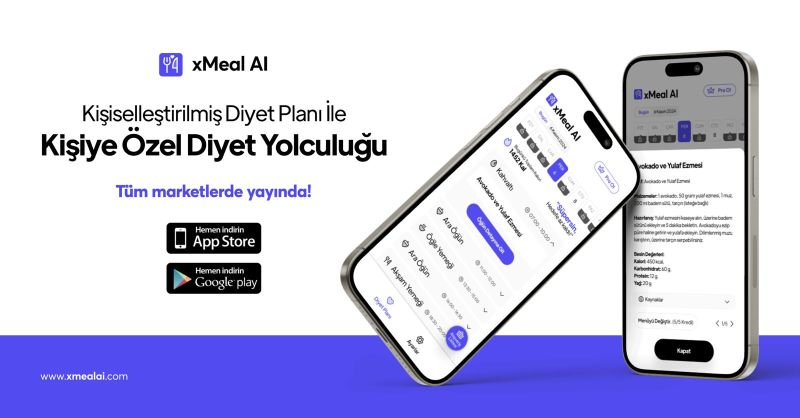bykolcuoglu's tweet photo. Yoğun çalışma temposu ve harika bir ekip iş birliğinin sonucunda, kişiselleştirilmiş diyet planları sunan mobil uygulamamız xMeal AI artık App Store ve Google Play’de! 🎉

xMeal AI; kullanıcıların hedefleri, sağlık durumları ve beslenme tercihleri doğrultusunda tamamen kişiselleştirilmiş, sürdürülebilir diyet planları sağlıyor.

https://t.co/GndGUKOomf