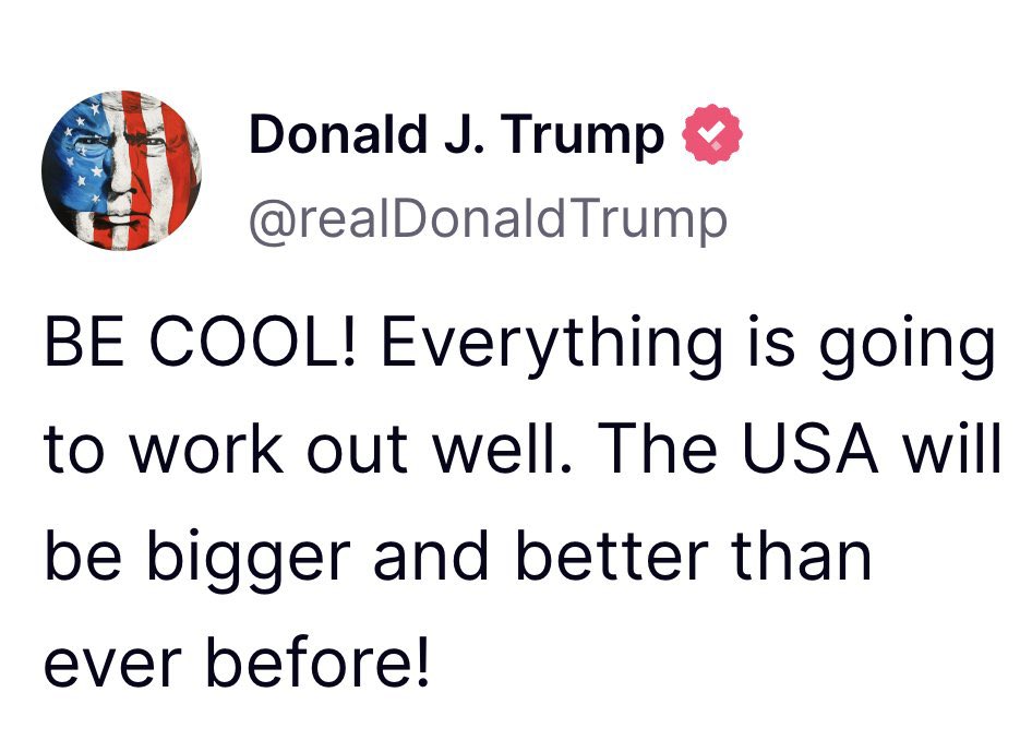 We've got a Pump fun dev as president.