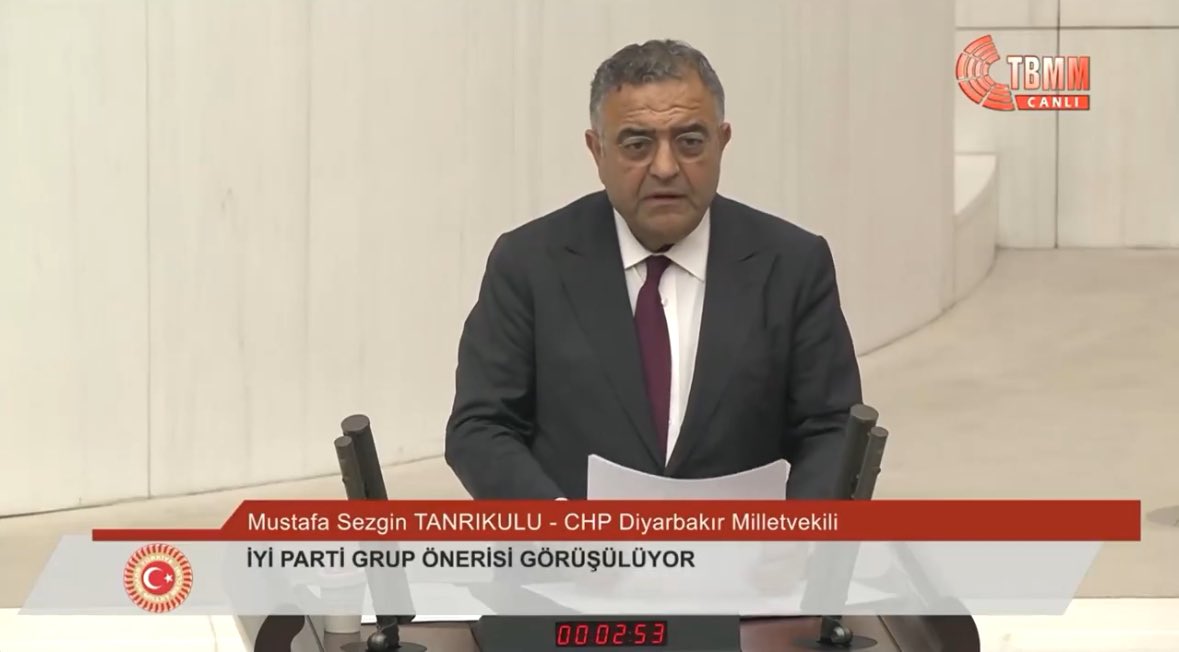 Member of Parliament Tanrikulu speaks out: A Cry Against Torture

“I was with the young people brought to Çağlayan Courthouse for three days, and when I saw that scene, I turned my back, walked away to a wall, and cried.

❗A young woman who had been dragged by her hair said:
“I