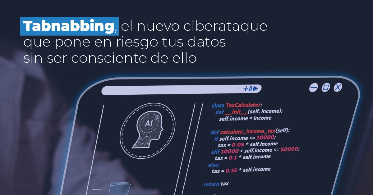 AGEDOSBusiness's tweet photo. 🌐 En AGE2, te ayudamos a proteger tu información mediante soluciones de ciberseguridad avanzadas y prácticas recomendadas para mitigar riesgos como el tabnabbing. 

Mantén tu navegador seguro y tu empresa protegida. 🔒

#Ciberseguridad #Tabnabbing #AGE2 #ProtegeTusDatos https://t.co/xeCeQcNPi0