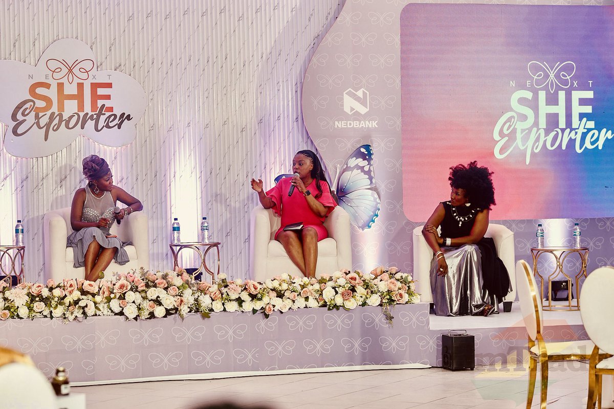 KudzaiGochera's tweet photo. Hereโs an exciting opportunity for female entrepreneurs, #SheExporter by @ZimTrade!
Kudos to @ZimTrade for recently hosting the SheExporter HighTea&Awards in partnership with @NedbankZimbabwe
I am honoured to have been among formidable panelists #WomenEmpowerment #VISIBLYHEARD https://t.co/aAHqd7dAlM