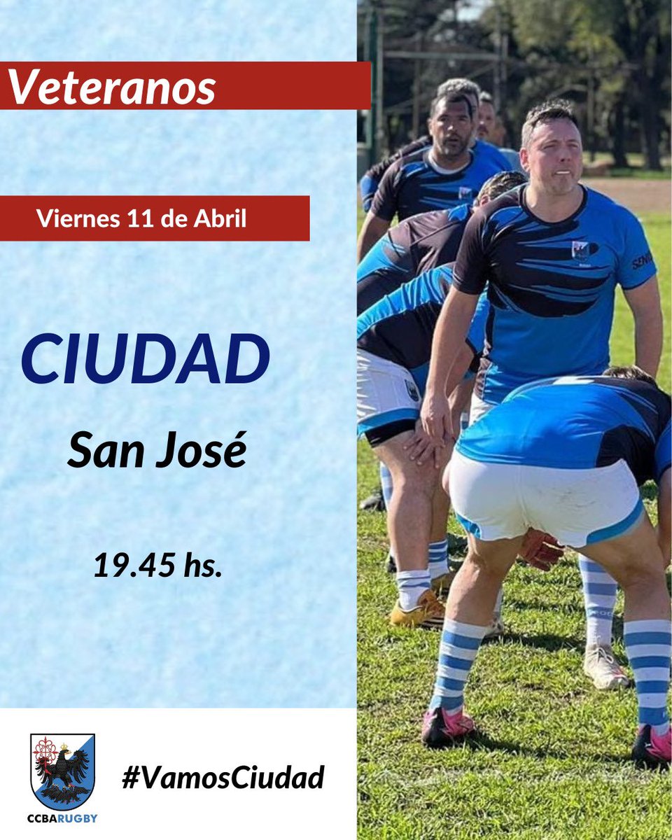 Actividad del plantel senior para este viernes!

📍Club Ciudad de Buenos Aires
⏰ 19:45 hs