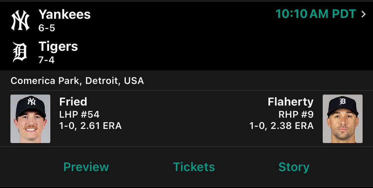 propcaster's tweet photo. Guess the final score correctly and I’ll send you $20 or gift you a FREE Month of https://t.co/cYKj3ocqAY  (valued at $29.99) !!! 💸⚾️

Comment below the final score and who you think will win!!

#PrizePicks | #Underdog | #Fliff | #Chalkboard | #GamblingX I #PropBets | #BaseballX    | #mlb | #PlayerProps | #Draftkings      |#Propcaster | #PropBetting | #Giveaway | #MLBToday | #Yankees | #Tigers  | #MLBTV 

(Must submit your guess before first pitch)