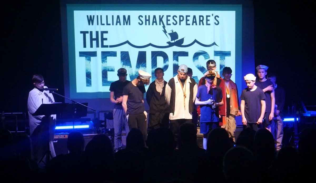 ElemoreHall's tweet image. Today we had our Easter Show on the Windlestone site.

First, a performance of Shakespeare&apos;s &quot;The Tempest&quot; (with a modern twist). Then a range of performances from The Beatles to Blink 182!
Well done to all who performed you were incredible!

#performingarts #gettinginvolved