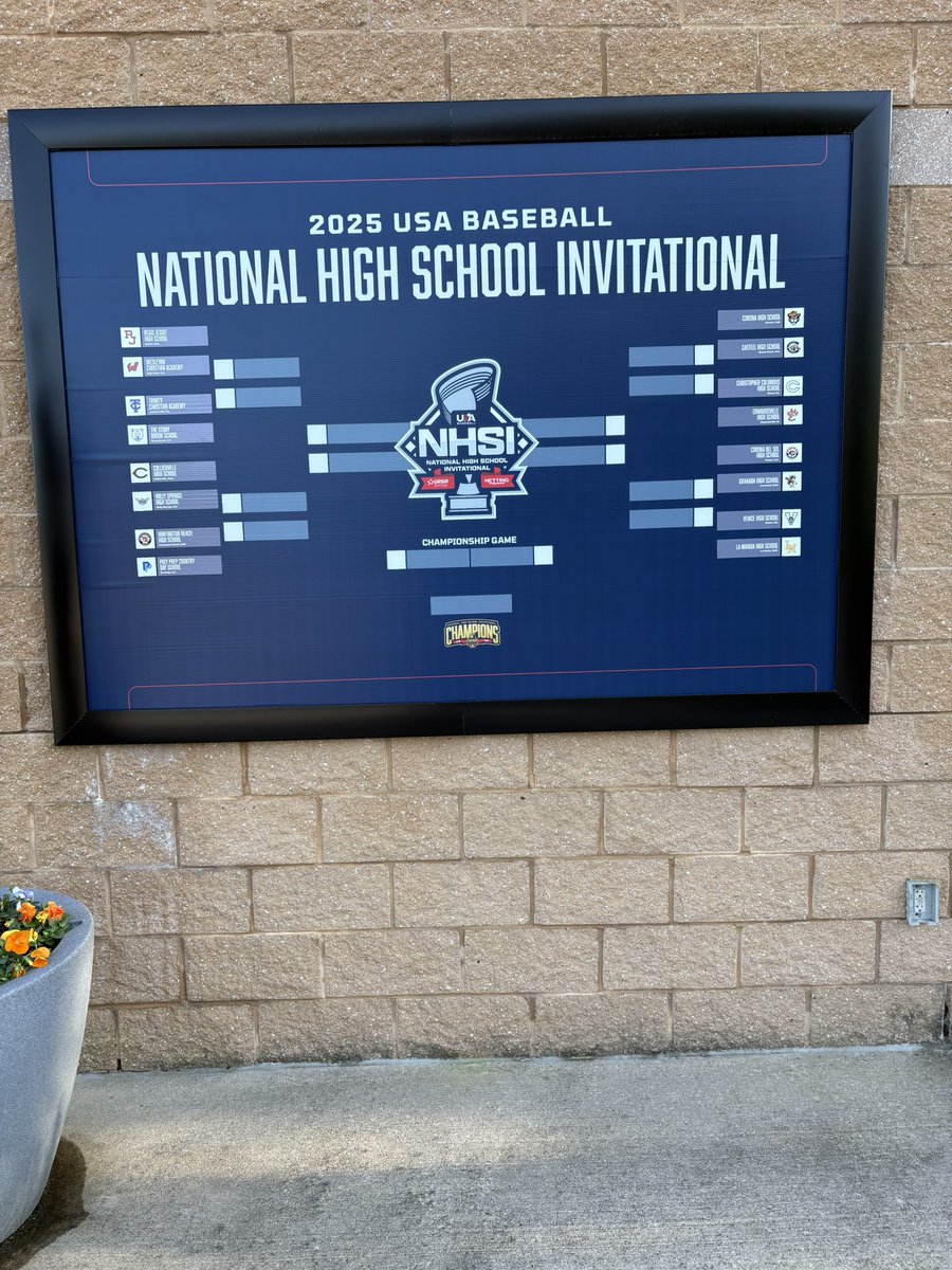 TomRiginos's tweet photo. Proud sponsor of USA Baseball and the National High School Invitational ⚾️⚾️
We are all set up for a great week of high school baseball in Cary, NC!
@NettingPros / @Stadionic
#NettingPros / #Stadionic https://t.co/nqUCse0kQH