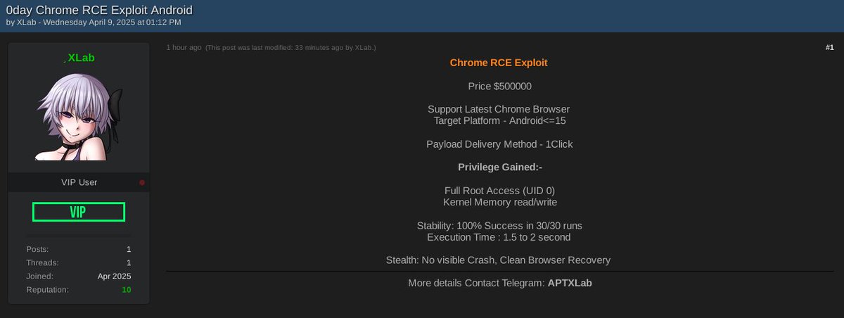 Dark Web Informer tweet media