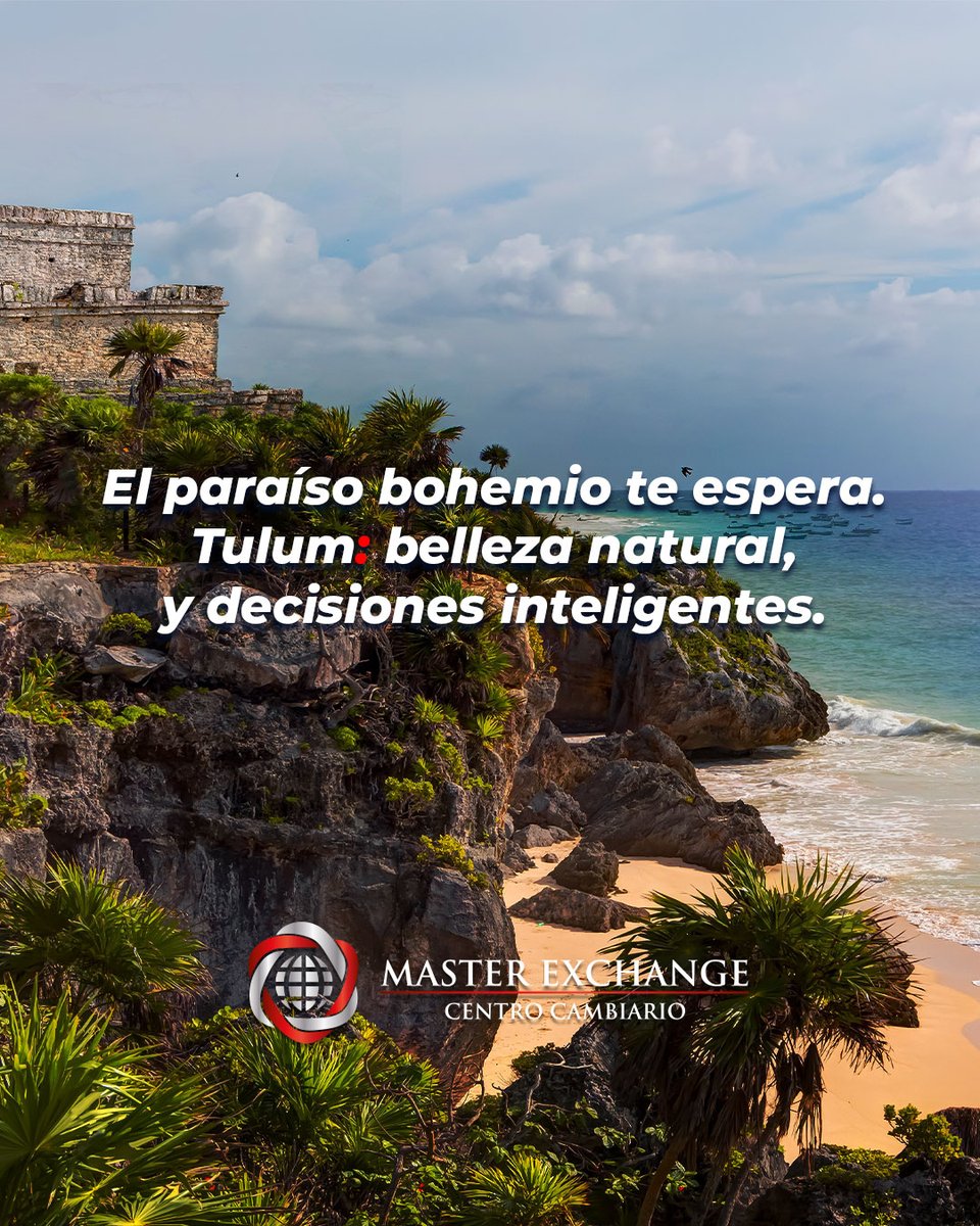 master_exchange's tweet photo. ¡Escape tropical a la vista!

Te contamos cuáles son las playas más populares para esta Semana Santa.

#MasterExchange #PlayasDeMéxico #SemanaSanta2025 #EscápateYA #TurismoSostenible https://t.co/V04aMlw1VG