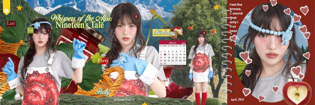 ㅤ
*:･ﾟ🌲 Parties are always more exciting with themes, and what better way to celebrate 𝙎𝙪𝙞’𝙨 𝟭𝟵𝙩𝙝 𝙗𝙞𝙧𝙩𝙝𝙙𝙖𝙮 than with a special dress code? We’ve designed a stylish and refreshing 𝑩𝒂𝒅𝒈𝒆 for everyone to wear ✴︎
͏
🦩: bingkai.in/sui
ᅠ