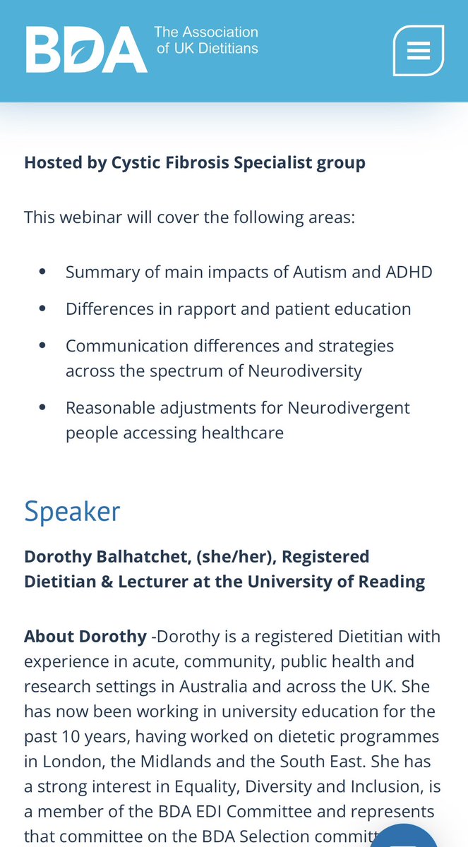 CF BDA Specialist Group, CF Dietitians (@bda_cf) on Twitter photo 🎉 Register now for our webinar on supporting neurodiversity! Friday 9th May 12-1pm <a href="/adult_cf/">Leeds Adult Cf Dietitians</a> <a href="/CF_dietitians/">UHB CF Dietitians</a> <a href="/BDA_Dietitians/">British Dietetic Association</a> <a href="/cftrust/">Cystic Fibrosis Trust</a> <a href="/NHSGGCDiet/">NHSGGC Dietitians</a> <a href="/NHSL_Dietetics/">NHS Lothian Dietitians</a> <a href="/allwalescf/">@AllWalesCF</a> 🎉 Register now for our webinar on supporting neurodiversity! Friday 9th May 12-1pm <a href="/adult_cf/">Leeds Adult Cf Dietitians</a> <a href="/CF_dietitians/">UHB CF Dietitians</a> <a href="/BDA_Dietitians/">British Dietetic Association</a> <a href="/cftrust/">Cystic Fibrosis Trust</a> <a href="/NHSGGCDiet/">NHSGGC Dietitians</a> <a href="/NHSL_Dietetics/">NHS Lothian Dietitians</a> <a href="/allwalescf/">@AllWalesCF</a>
