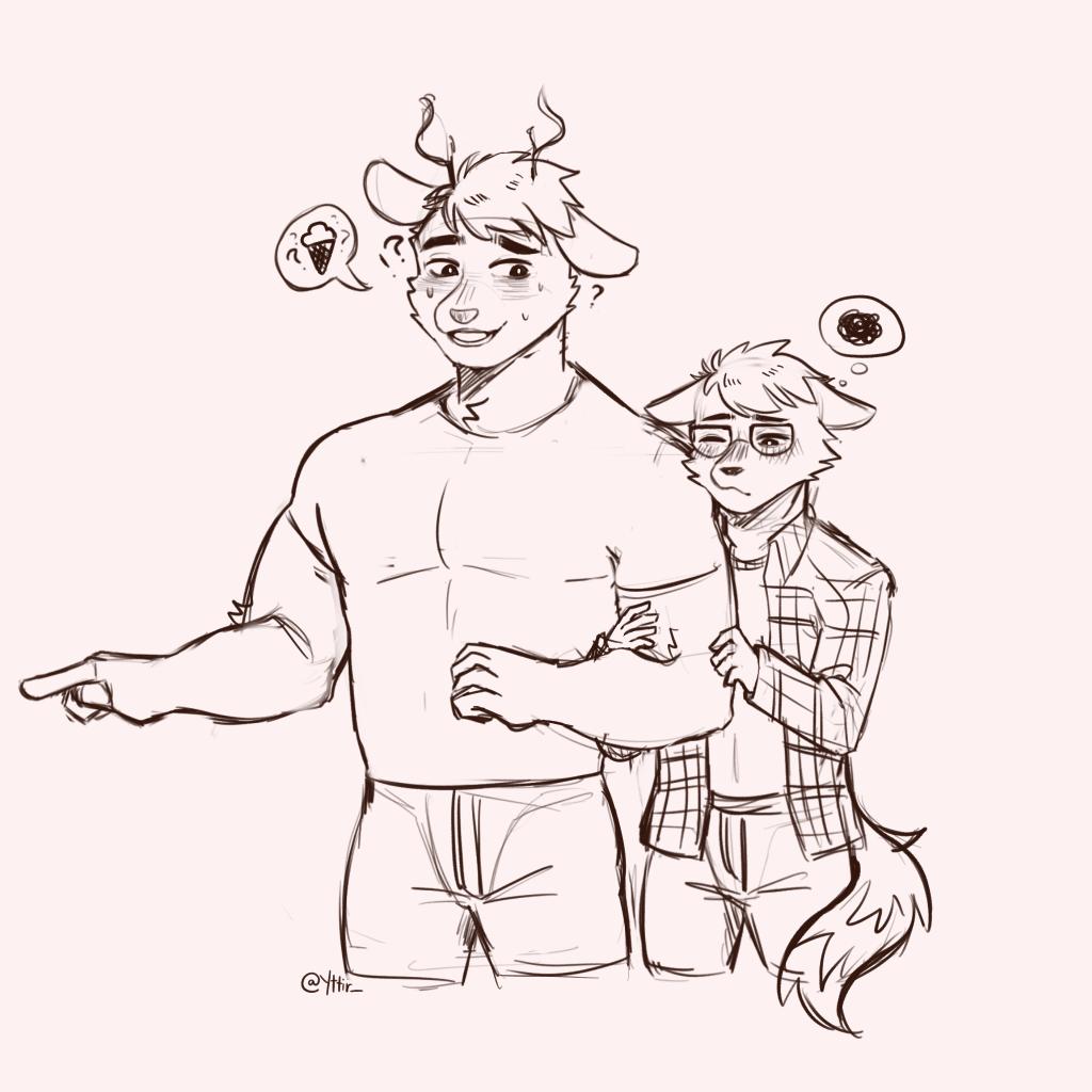 After inviting Mikko, Bjørn and Arvo for tea, Rune hafta escort Mikko for some fresh air after having too much caffeine, maybe some cold ice cream would help improve his mood
#dawnchorusvn