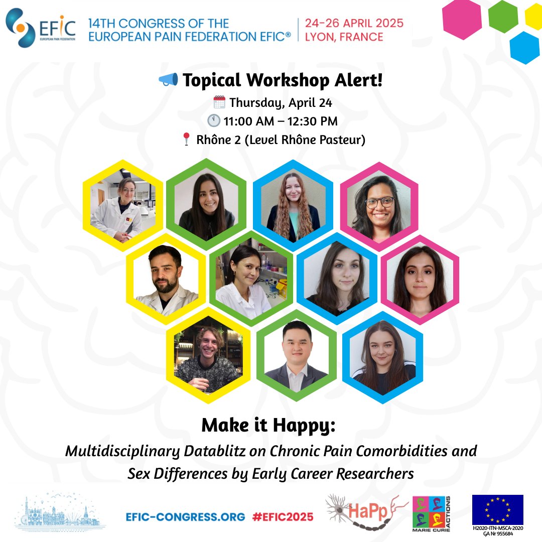 HaPpYejd2021's tweet image. 🧠💡Exciting news !! HaPpY ESRs will be presenting their latest findings on pain & emotional disorders during the DataBlitz session at #EFICCongress2025! 🔬 Don't miss it out! #EFIC2025 @Berrocoso_Lab @ChristmannIpek @MRocheLab
@DavidFinn14