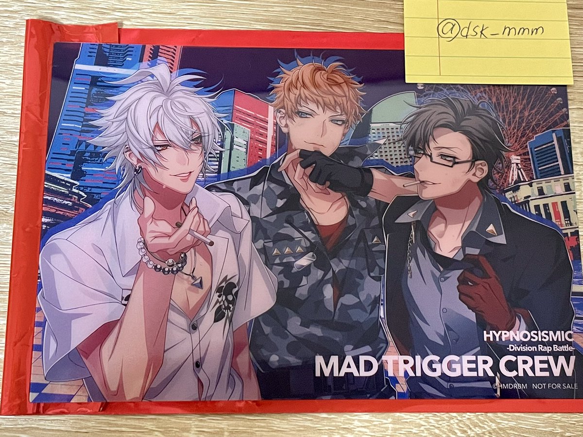 dsk_mmm's tweet photo. 【交換】
ヒプマイ ヒプムビ 来場者特典 7弾 クリアカード ポストカード クリアポストカード

求：シブヤ
譲：ヨコハマ

※光にかざすと小さな初期傷が見えますので、ご了承頂ける方のみお願い致します。（写真2枚目）
※郵送・都内手渡し(池袋・新宿周辺）可能です。
お気軽にお声掛���ください🙇‍♀️ https://t.co/kWzzdBMOyJ
