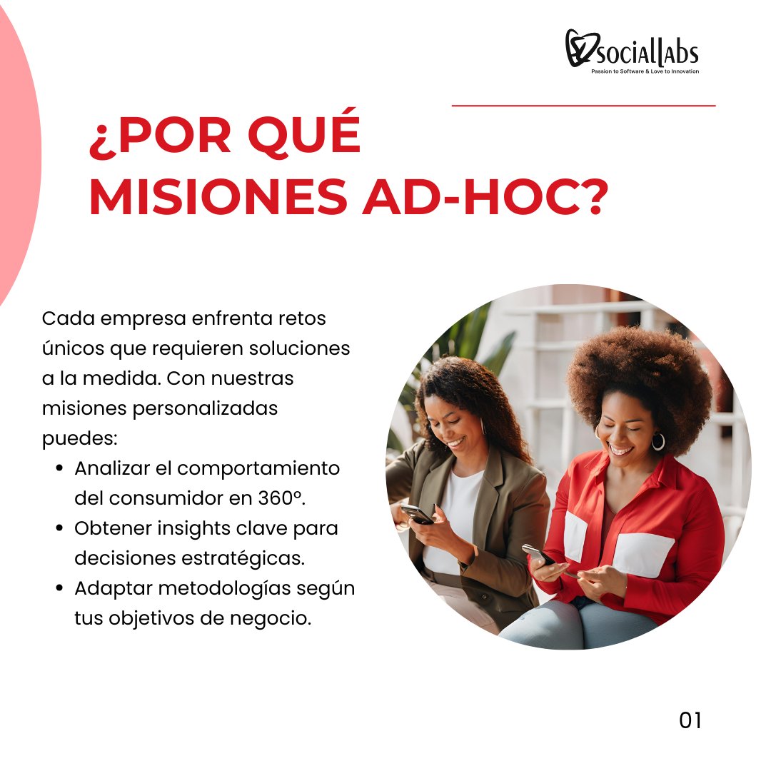 SocialLabsBCN's tweet photo. En Social Advisors entendemos que cada empresa tiene retos únicos. Por eso, desarrollamos Misiones Ad-Hoc: investigaciones a medida que exploran el comportamiento del consumidor desde todos los ángulos posibles.
Te presentamos algunas de nuestras misiones más innovadoras: https://t.co/sH6MI6HHBt