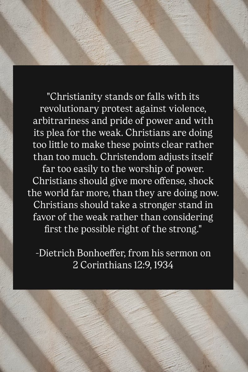 Brcremer's tweet photo. Today (April 9th, 2025) marks the 80th year anniversary of Dietrich Bonhoeffer’s death at the hands of the Gestapo on April 9th, 1945, just two weeks before his concentration camp was liberated by American soldiers. https://t.co/Da90UYjwJ7