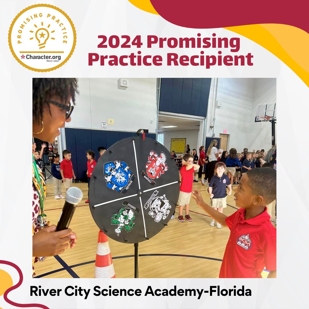 CharacterDotOrg's tweet photo. This school is the proud recipient of its first Promising Practice, “RCSA House System,” where the formation of cross-age groups have been key to helping build relationships.
#characterdevelopment #characterdotorg #growyourcharacter #empoweringkids #schoolsofcharacter https://t.co/FEXPpqF8JM