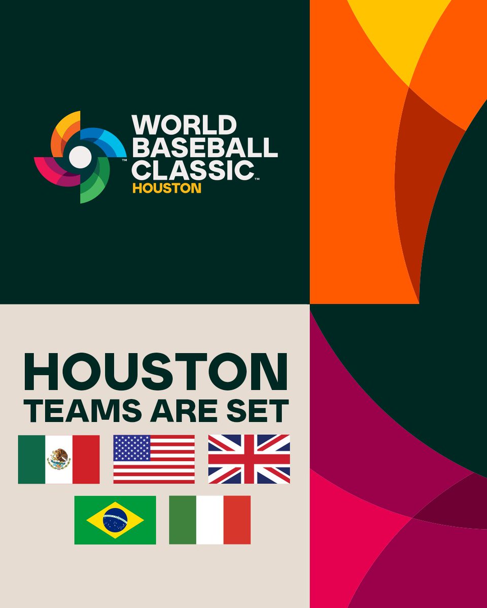 astros's tweet photo. Final Pool B Schedules are set for @WBCBaseball at Daikin Park!

Learn More: https://t.co/rztgw6RZsM https://t.co/3bixRqJOnQ
