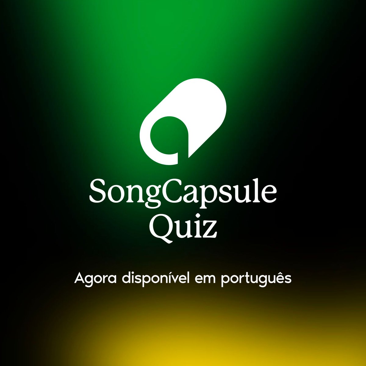 É do Brasil! Como prometido, o SongCapsule Quiz agora está disponível em português! Atualize para a versão 1.2 gratuitamente na App Store.