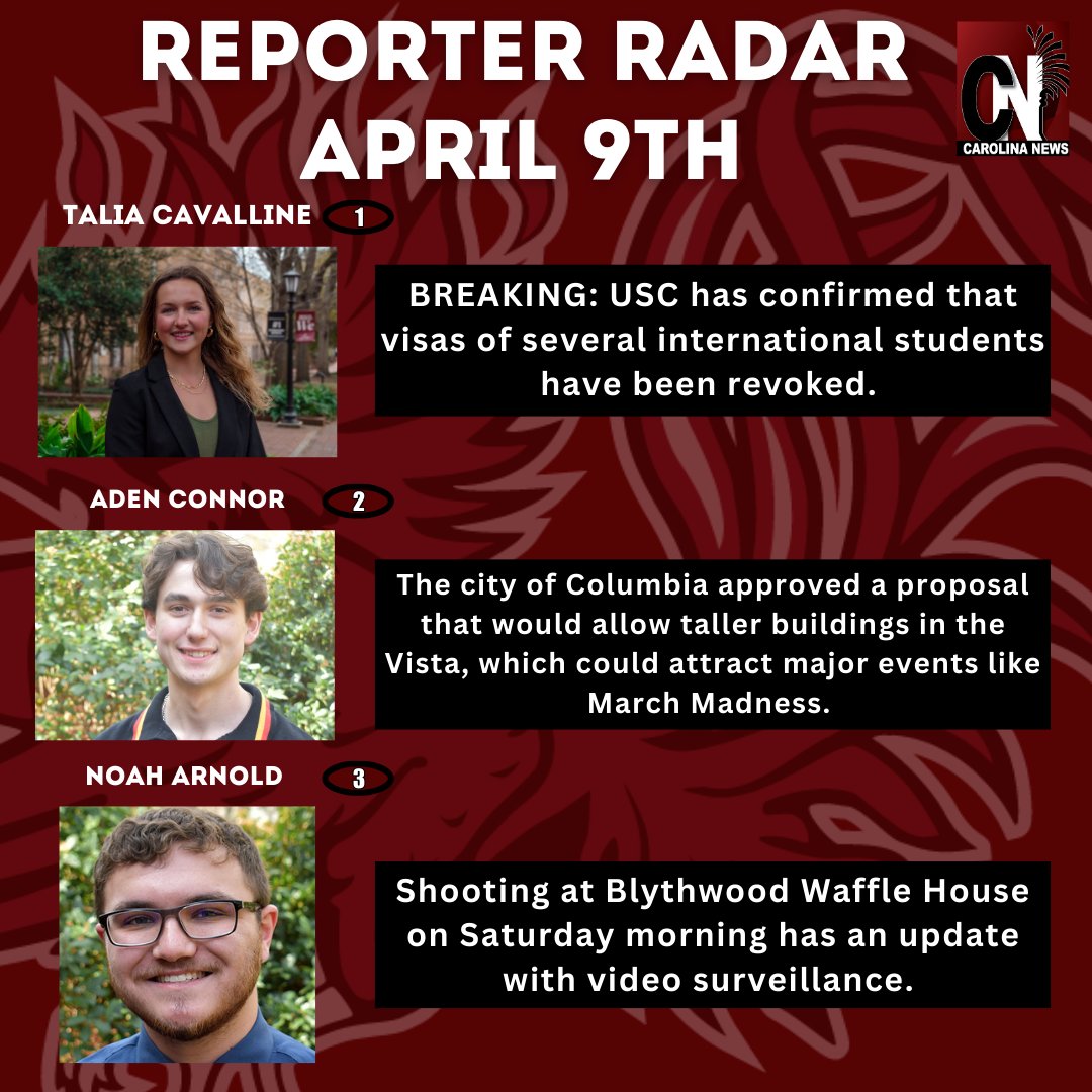 USC Carolina News & Reporter tweet media