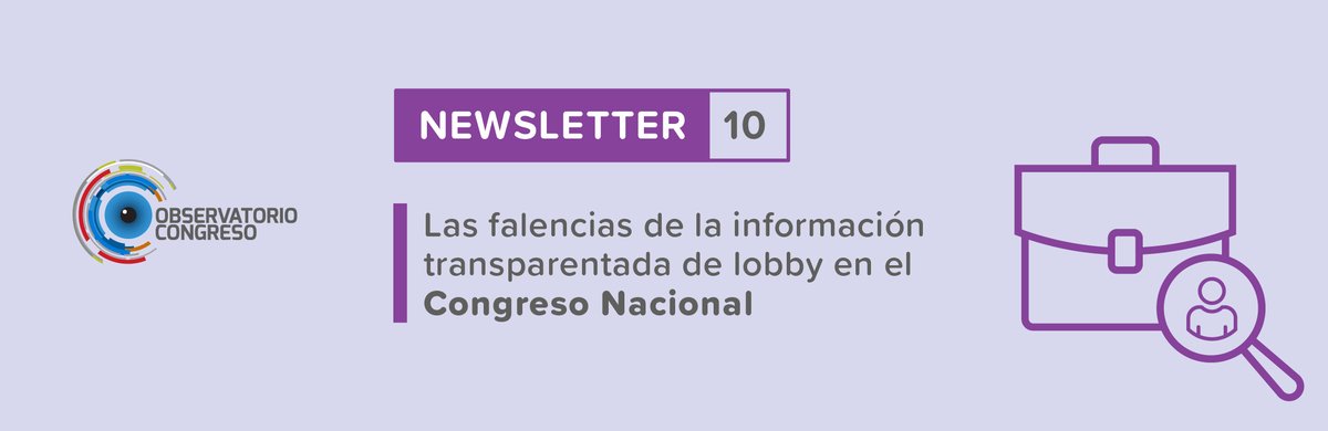fbalmaceda's tweet photo. Observatorio Congreso N° 10 | Las falencias de la información transparentada de lobby en el Congreso Nacional

Suscríbete ingresando tus datos en https://t.co/ku6pBgSMOk para recibir novedades y análisis de nuestro centro de estudios políticos y sociales @observacongress https://t.co/0i1GCILiyM