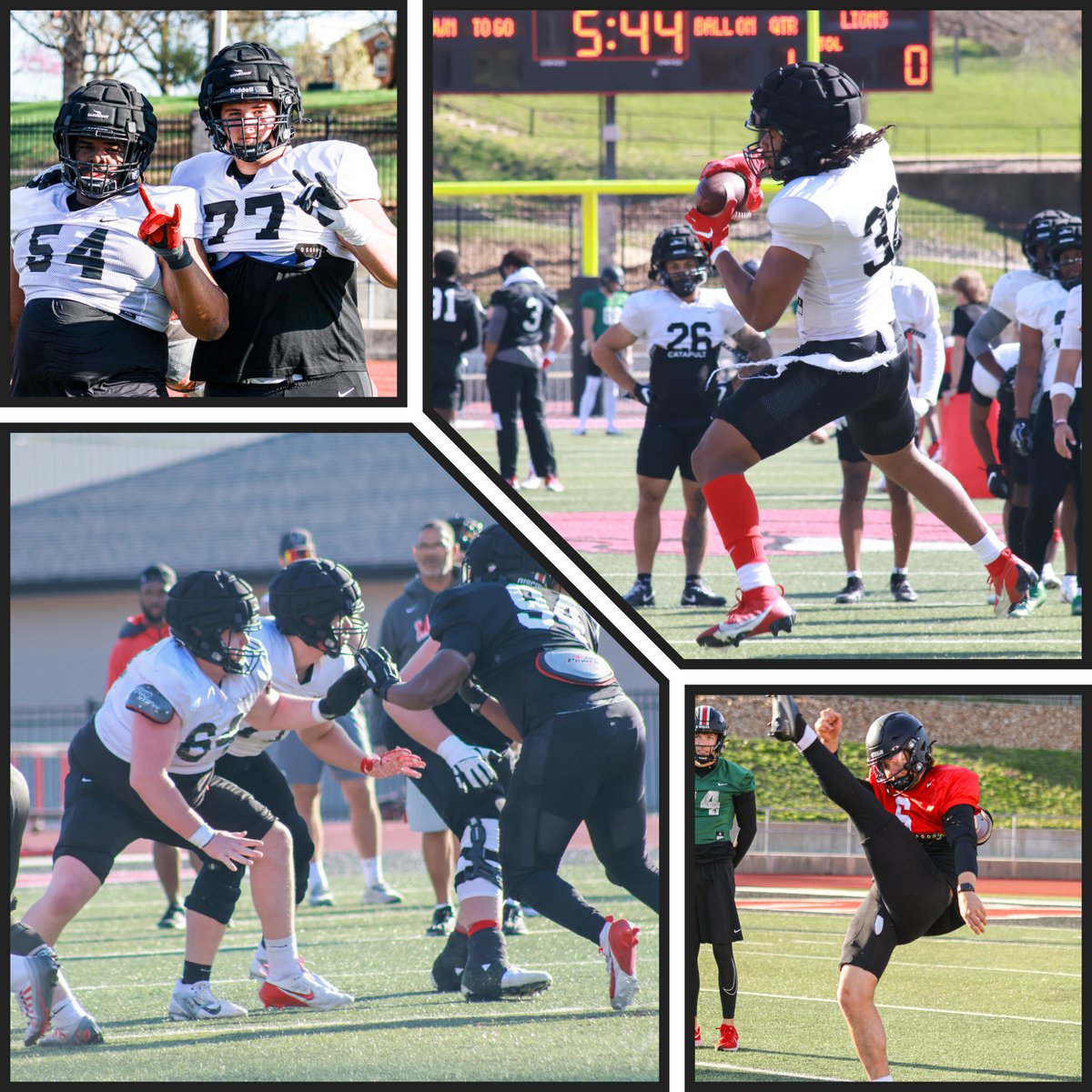 Practice 7 down!! Next up, Scrimmage Day at Walton Stadium • Kennedy Field!!