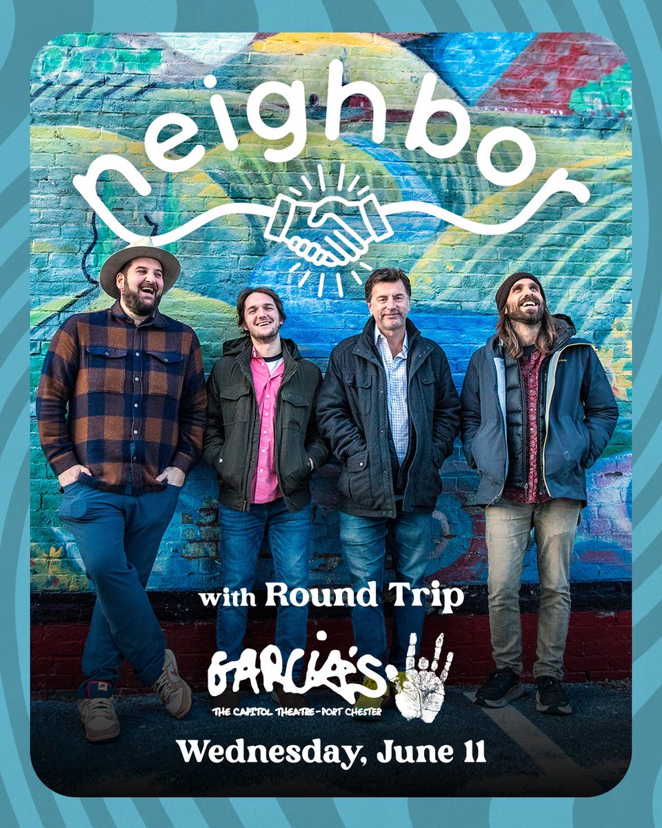 GarciasAtTheCap's tweet photo. 🌀 ON SALE NOW! 🌀 @NeighborTunes makes their Garcia's debut with support from Round Trip on WED, JUN 11! Grab tickets 🎫 now-->> https://t.co/BlgGCNewtP https://t.co/SOnKVO7l1g