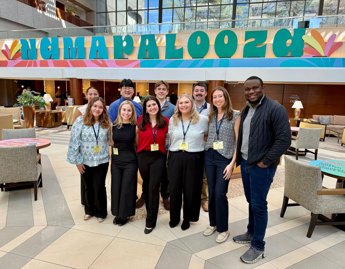 The ABM Marketing Team is ready to take on the 2025 NAMA Marketing Competition today. #GoPack! 🐺