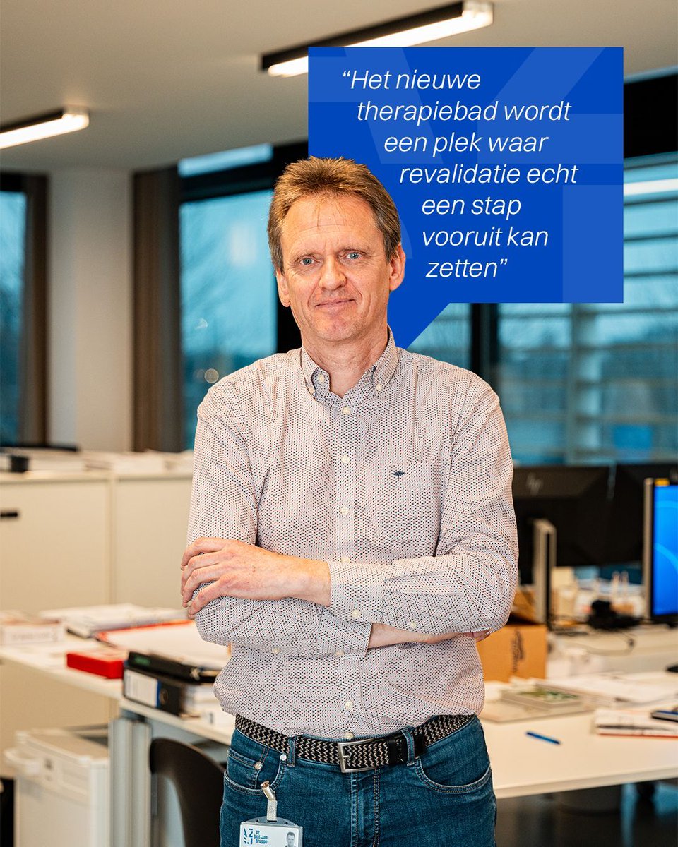 azsintjan's tweet photo. Het AZ Sint-Jan Brugge bouwt een nieuw therapiebad voor de dienst Fysische geneeskunde en #Revalidatie: flexibel inzetbaar voor hydrotherapie, minder chloor dankzij zoutelektrolyse en energiezuinig. Lees meer: https://t.co/wPkKCogRzr #hydrotherapie https://t.co/tFR38ENeFI