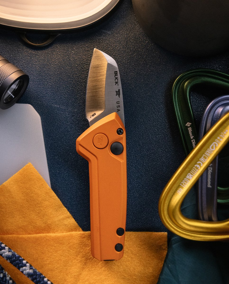 BuckKnives1902's tweet photo. Fast, sharp, and ready, the 839 Mini Deploy features a 154CM Wharncliffe blade, push-button deployment, and a lightweight aluminum handle for effortless carry. Get yours: https://t.co/sqdrYKLcDE

#BuckKnives #EDC #MiniDeploy https://t.co/bobP1u0KPJ