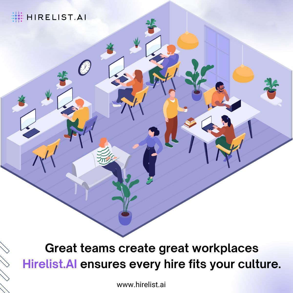 Hirelist_AI's tweet photo. The secret to a thriving workplace? 

The right people!

https://t.co/iYQ1lAOM0q helps you build a team that fits and flourishes. A strong team is the heart 💙 of a happy workplace.

#hirelistai #aihiring #culturefit #hrtech #talent #recruiters #workplace https://t.co/R2xXAIE5DL