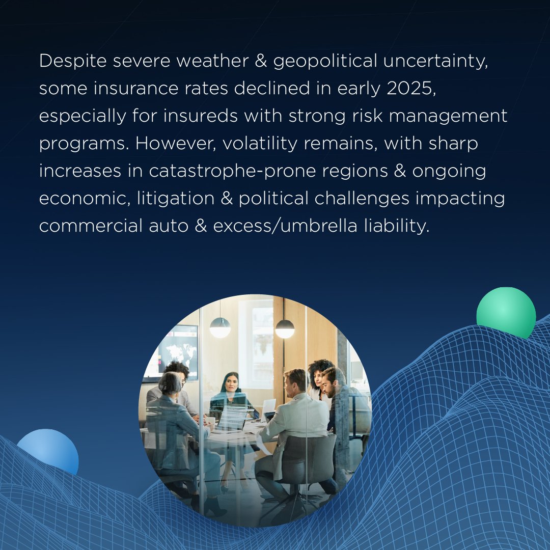 HUBInsurance's tweet image. Explore the HUB Outlook Q1 Rate Report to learn how to best review your risk management strategy &amp;amp; be prepared for tomorrow’s challenges: ow.ly/8BYo50VwYlS

#Outlook2025 #RiskManagement #HUBInternational