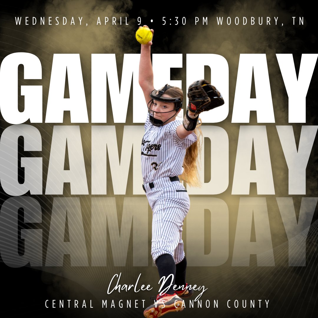 🚨🥎 Game Day 🥎🚨
🆚 vs Cannon County
⏰ 5:30
☀️ 60° 
🏟️ Woodbury, TN
📺gc.com