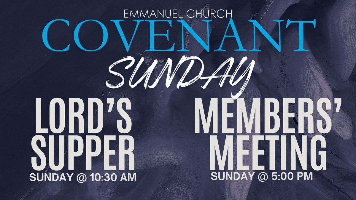 Work-day Saturday | Covenant Sunday | Prepare for Sunday | Save the Date and More! - mailchi.mp/30142d53ec2c/t…